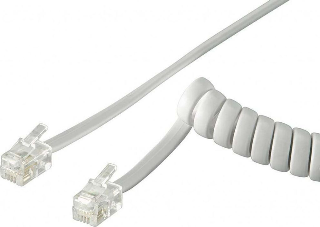 Cavo spiralato della cornetta telefonica Immagine del prodotto 