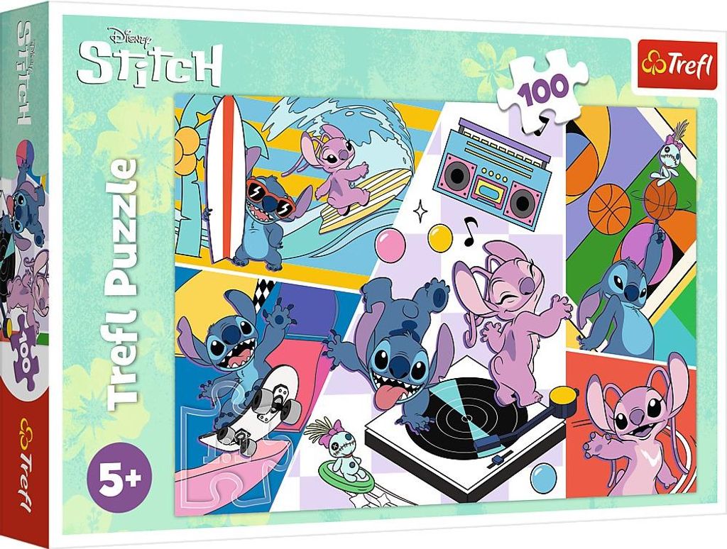 Trefl Puzzle mit 100 Puzzleteilen, Größe 41 x 27,5 cm