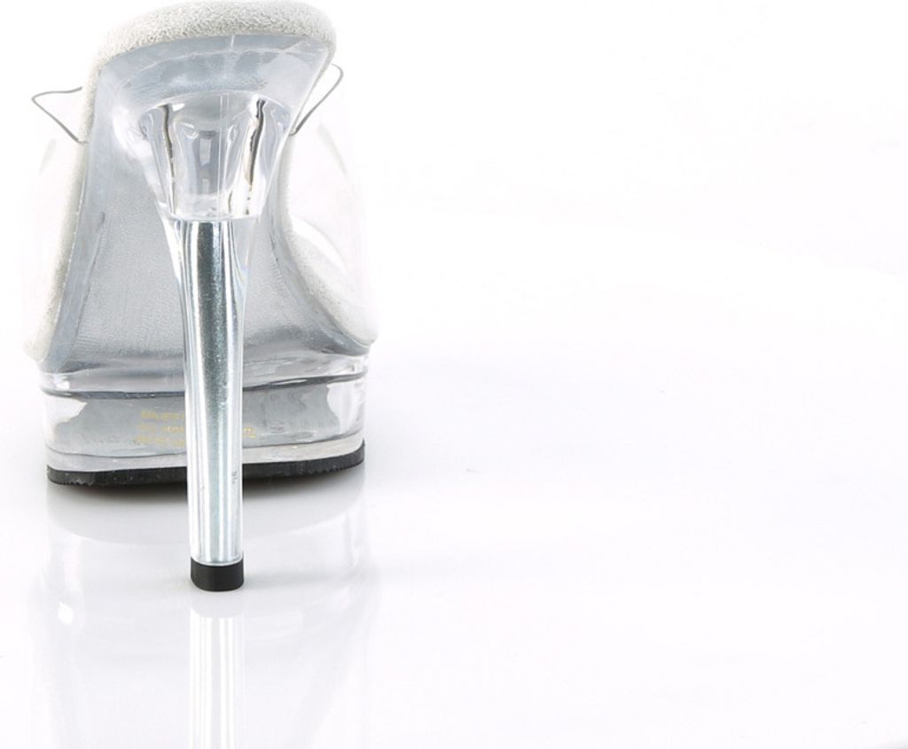 MAJESTY-501 Damen Slipper von Fabulicious, Transparent EU Produktbild 4