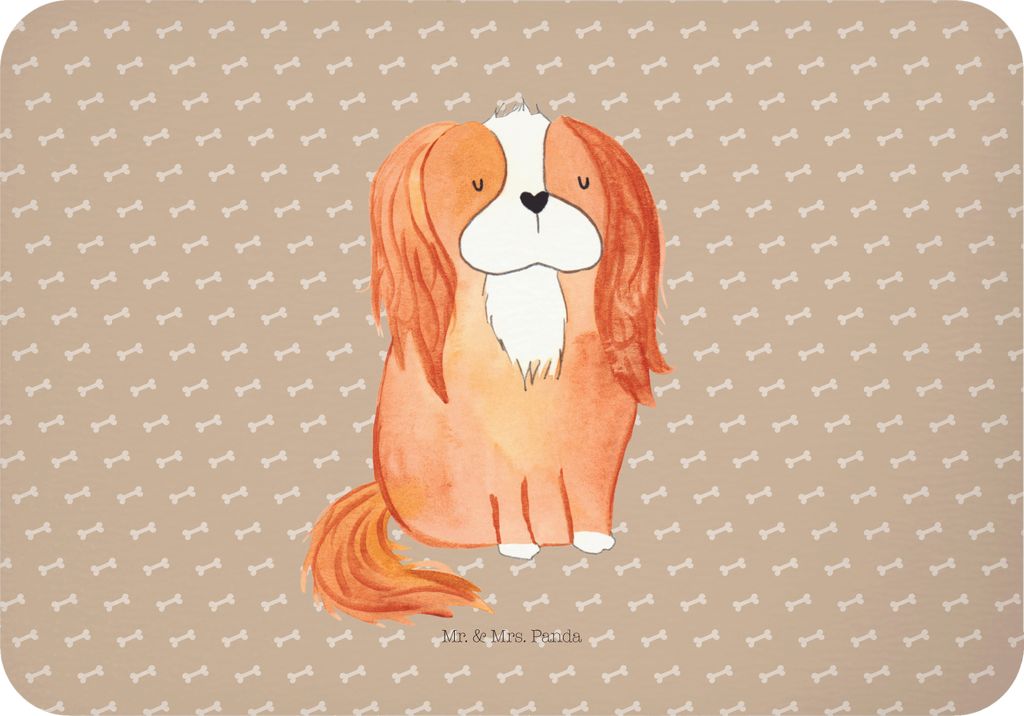 Mr. & Mrs. Panda Kühlschrankmagnet Hund Cavalier King Charles Spaniel - Hundeglück - Geschenk, spruchmagnet, Sprüche, Pinnwandmagnet, Schlappohr...