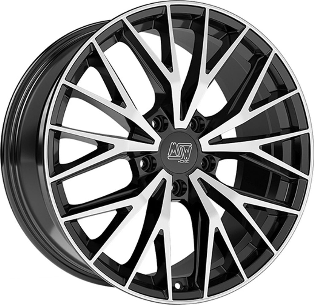 Alufelge Msw Msw 44 9X20 5X112 Et 50 Gloss Black Full Polished