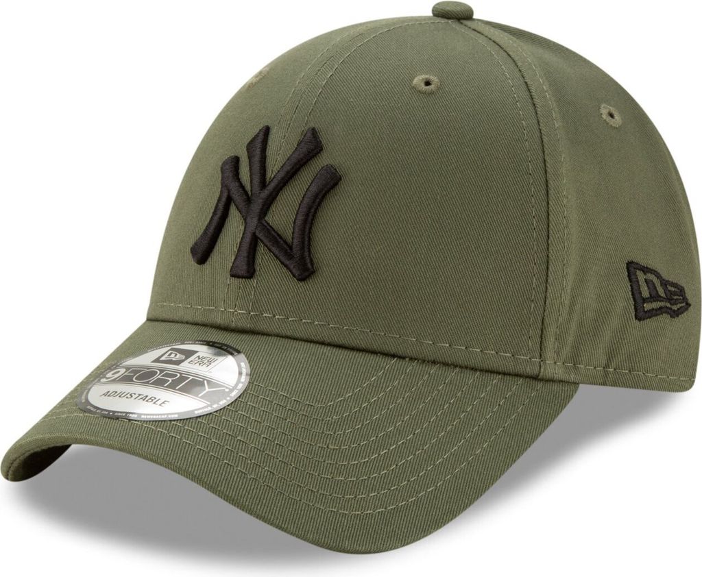 New Era 9Forty Strapback Cap - New York Yankees oliv