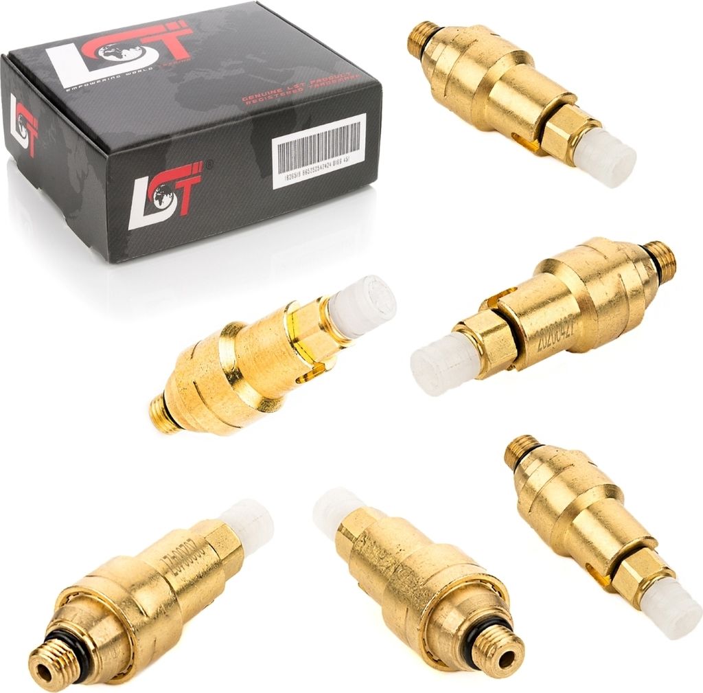 6x Restdruckhalteventil Federbein 6785535 Hinterachse für BMW 7 E65 E66 F01 F02