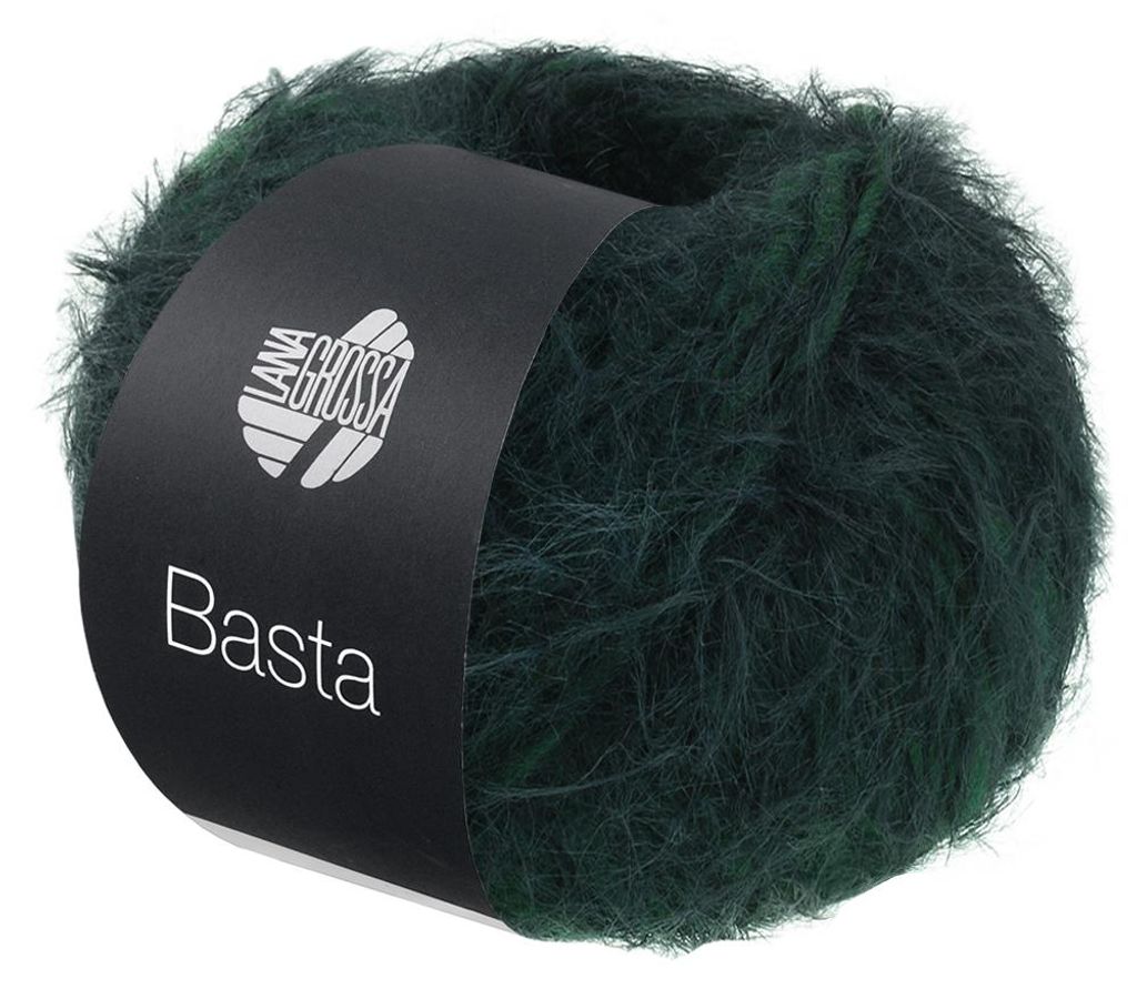 Lana Grossa - Basta 0041 schwarzgrün Produktbild 