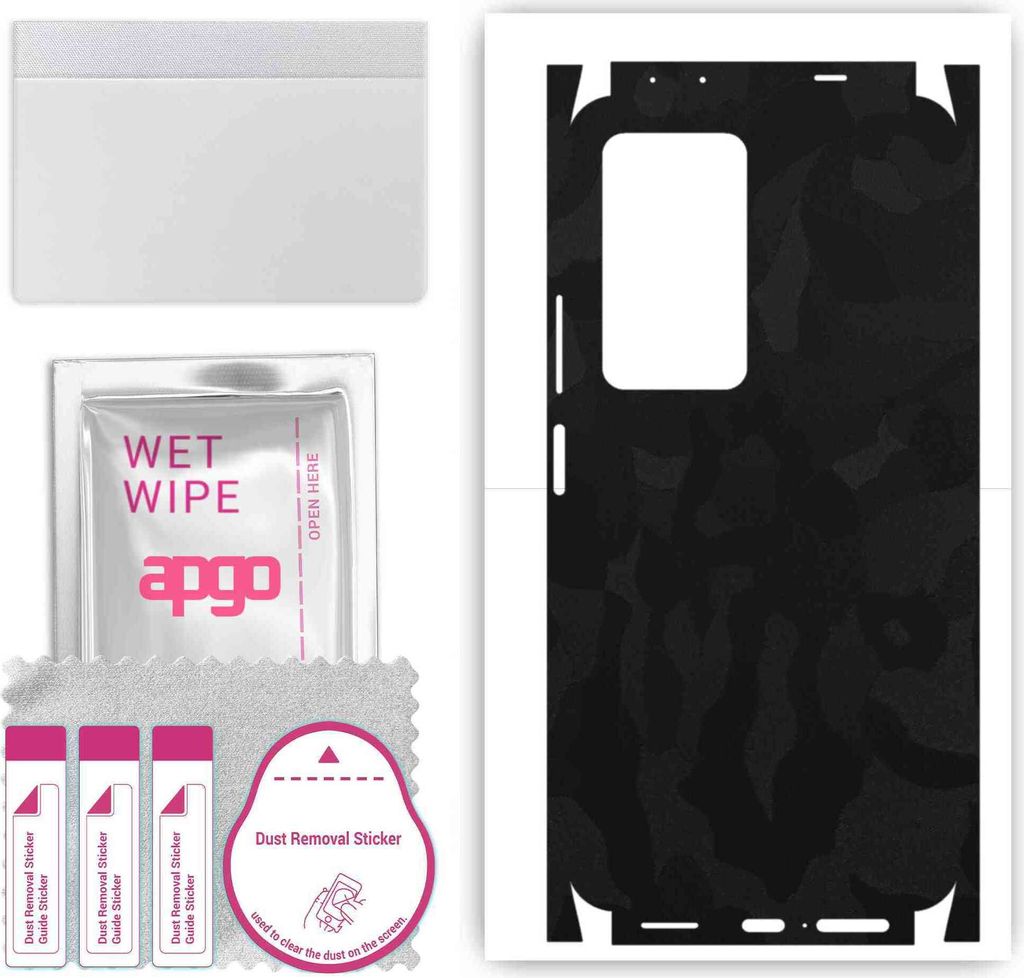 apgo Rückseite + Seiten Schutzfolie, Skin, kompatibel mit Xiaomi Redmi K50 Pro, Hinten Displayschutzfolie aus Vinylfolie, kratzfest, einfache Mont...