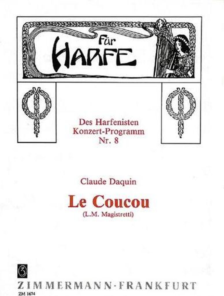 Le Coucoufür Harfe