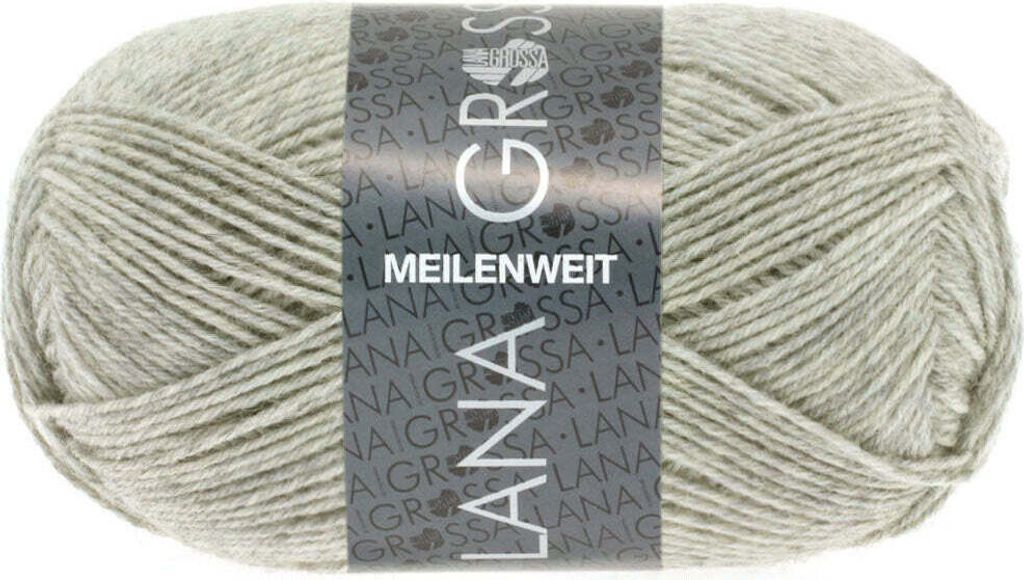 Lana Grossa Meilenweit 50 1102 Natur meliert 50g