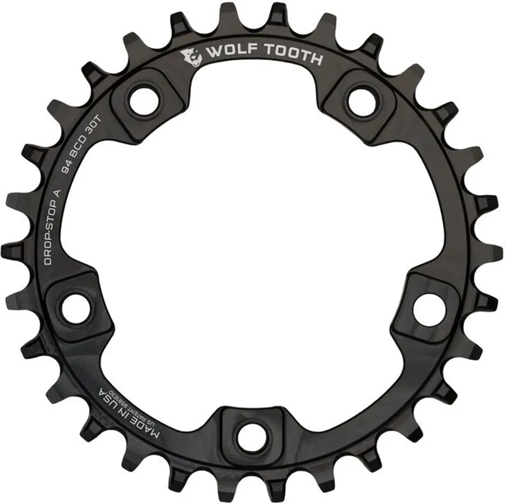 Plateau Wolf Tooth 94 BCD 5 trous 32 dents : fini les sauts de chaîne