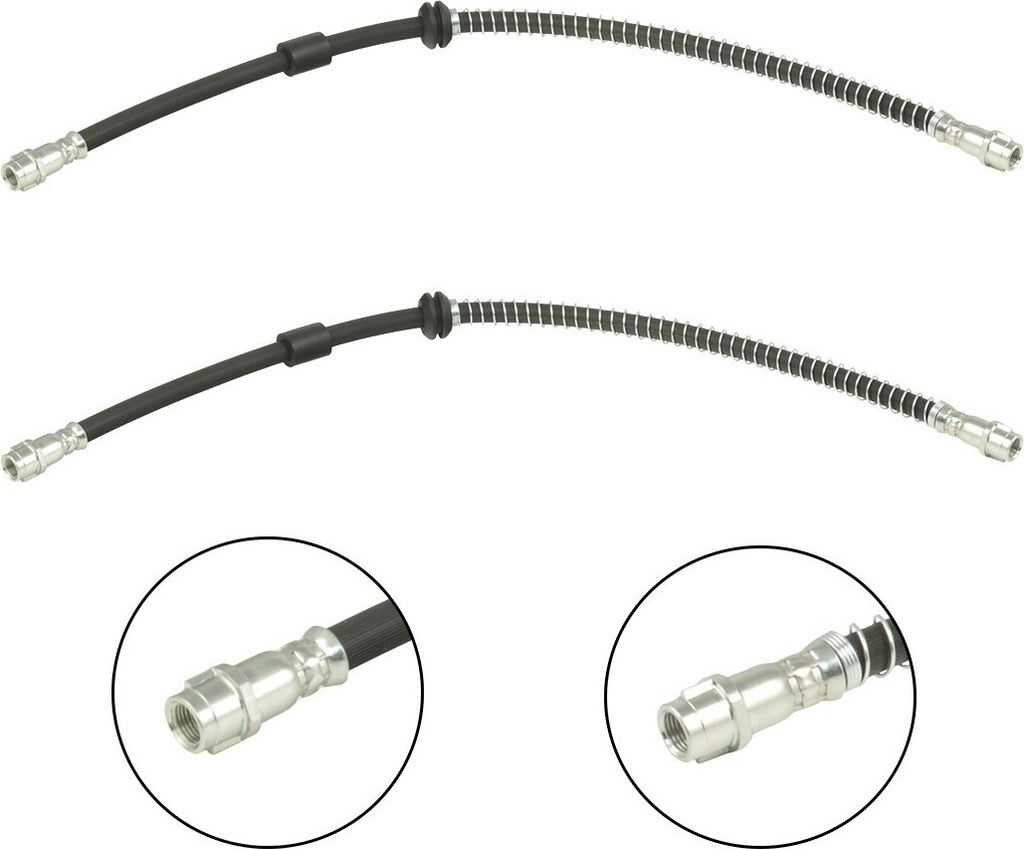 RIDEX 83B0792 Bremsschlauch Vorne für VW Touareg (7LA, 7L6, 7L7) Touareg (7P5, 7P6) für AUDI Q7 (4LB) für PORSCHE Cayenne (9PA)