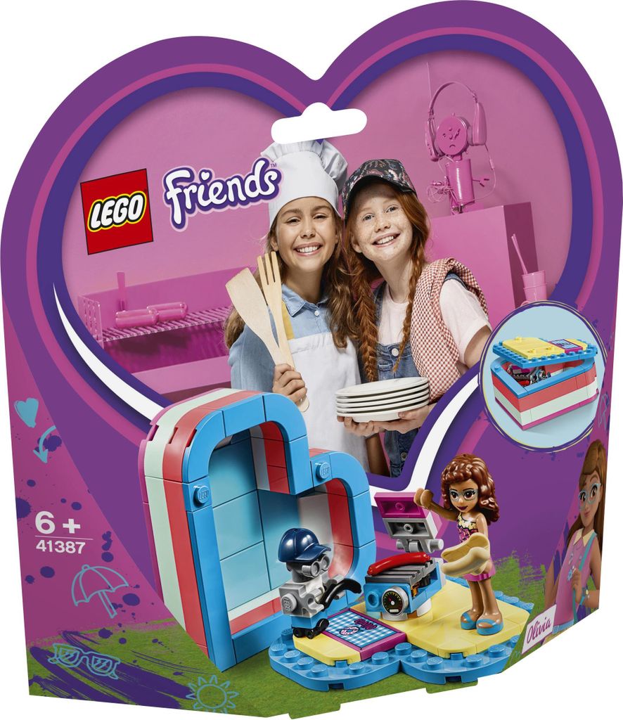 LEGO® Friends La scatola del cuore estivo di Olivia, 41387 Immagine del prodotto 