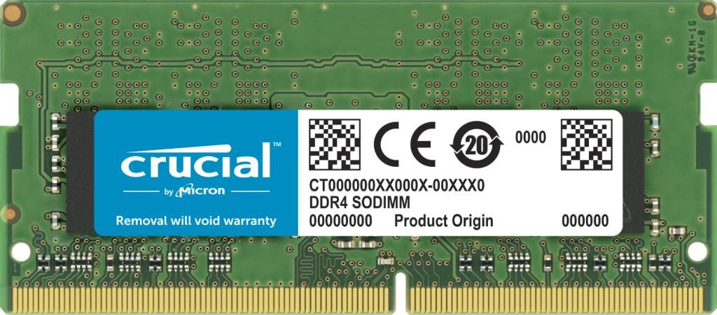 Crucial CT2K32G4SFD832A, 64 GB, 2 x 32 GB, DDR4, 3200 MHz, Produktbild 