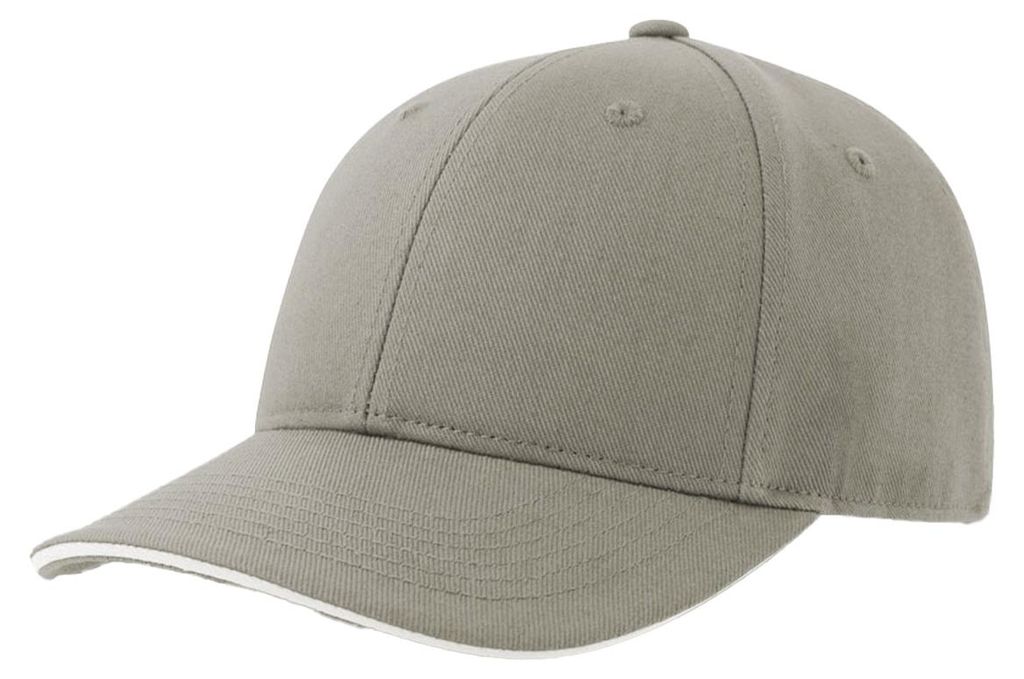 Atlantis Headwear - "Liberty Sandwich-S" Kappe LT2087 (Einheitsgröße) (Grau/Weiß)