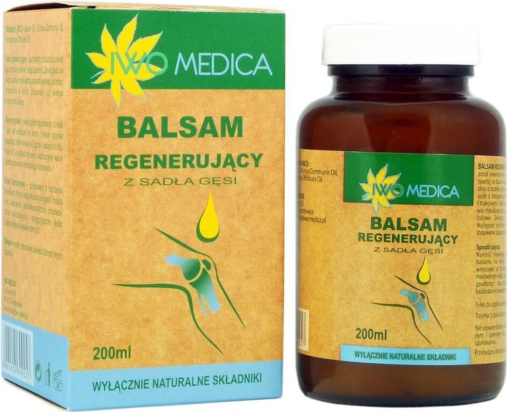 Regenerierender Gänsefettbalsam 200ml IWO MEDICA Produktbild 