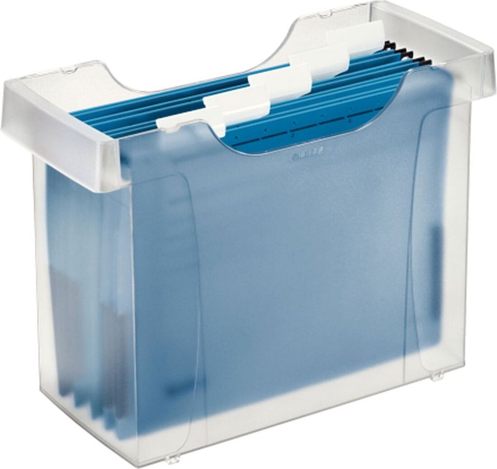 LEITZ Mini Aktei Hängeregistratur Box Plus frost