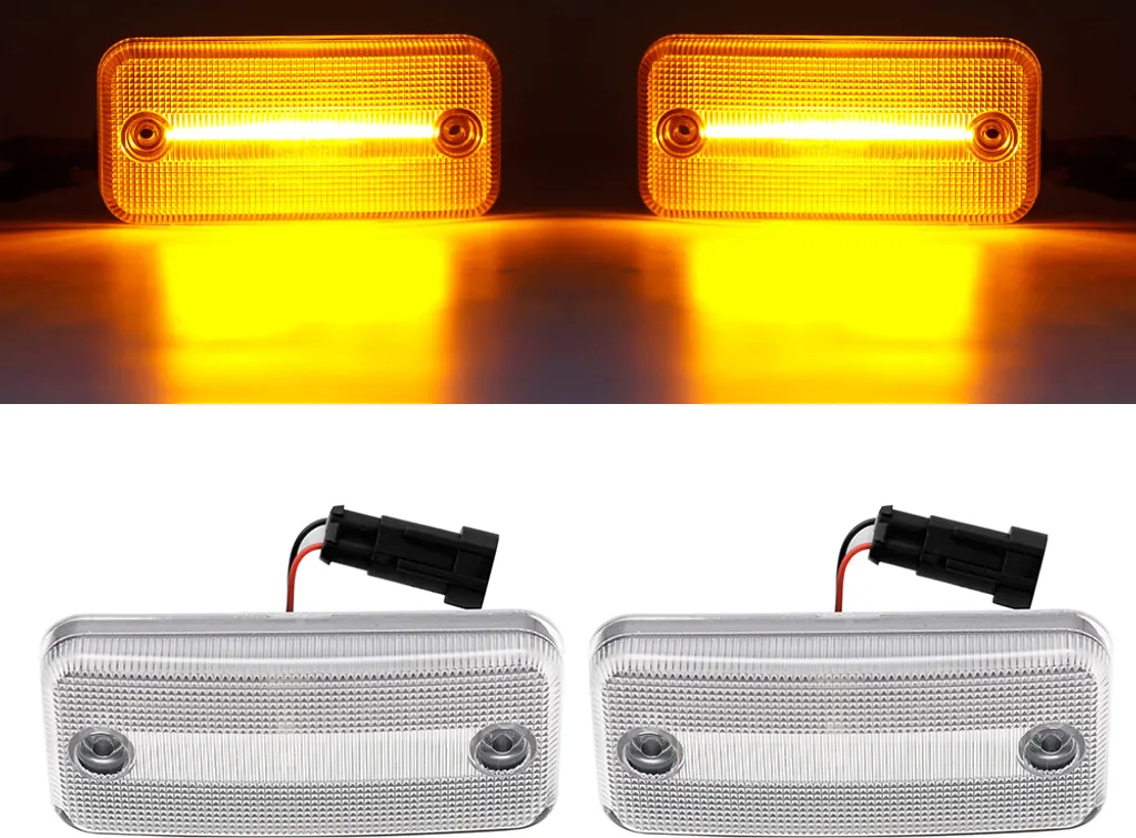 2x Luci di ingombro laterali a LED Luci di ingombro laterali