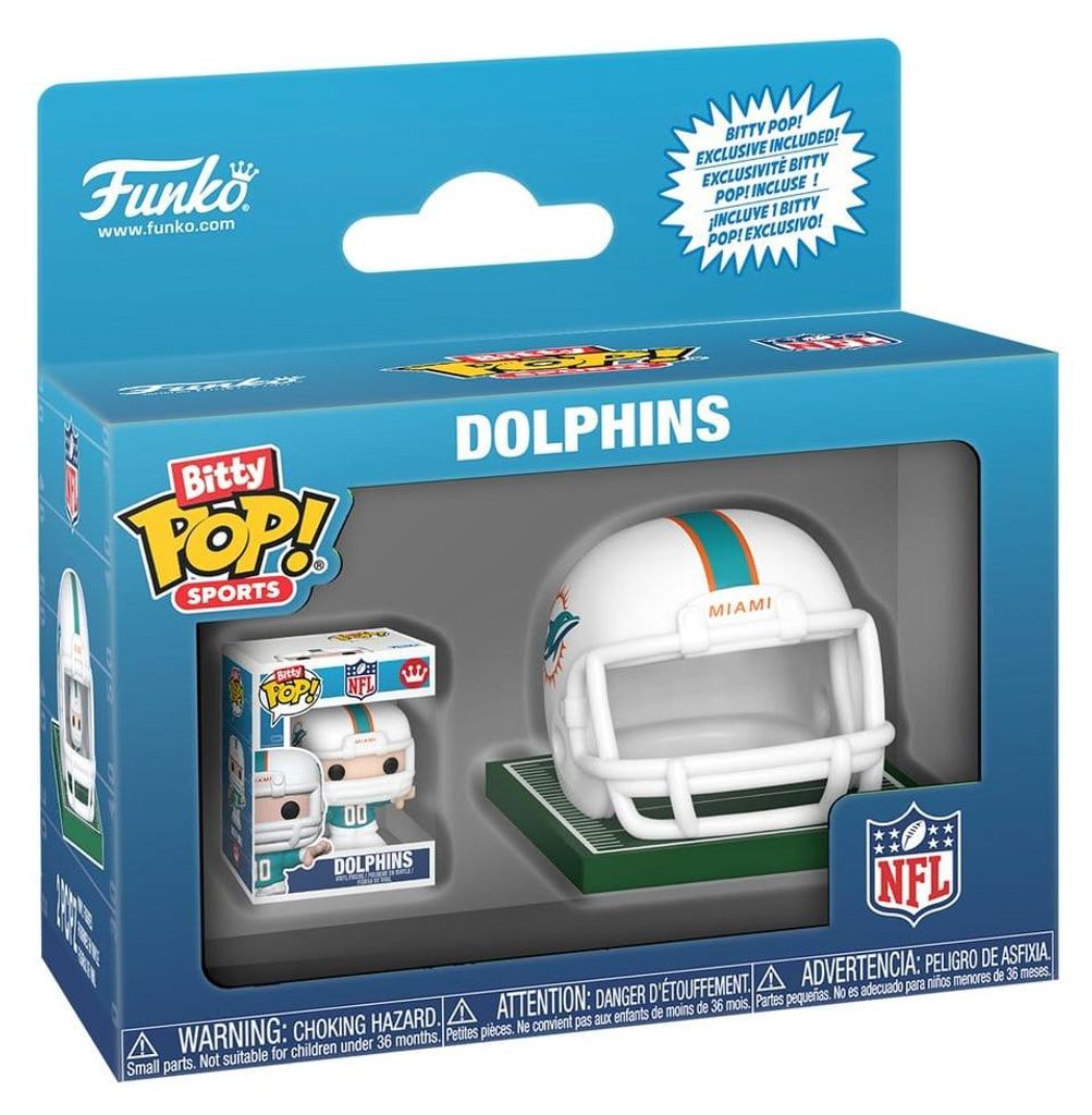 Funko Bitty Pop! - NFL Helmets v2 - Dolphins Obrázek produktu 