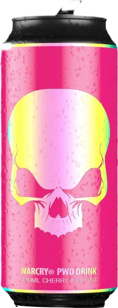 Genius Nutrition | WarCry Pre-Workout | Ready-To-Drink Cherry Ice Tea