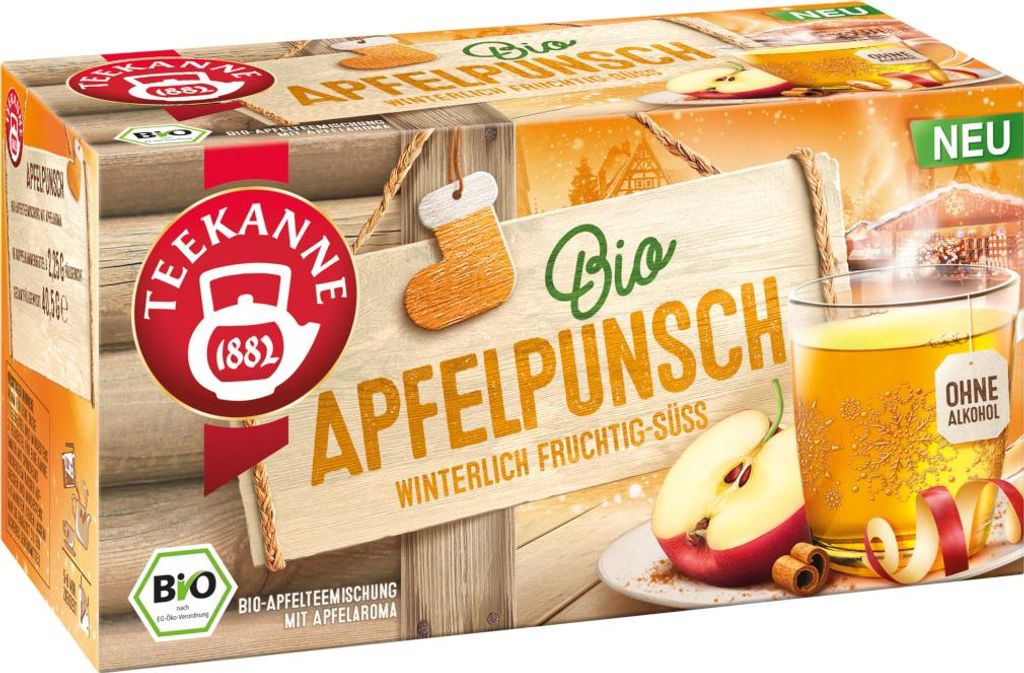Teekanne organiczna herbata owocowa poncz jabłkowy 18x2,25g Zdjęcie produktu 