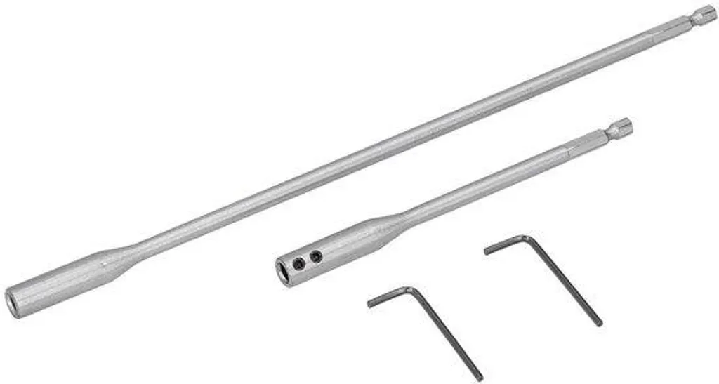 Kit de mèches à bois extra-longues 150-300mm pour perçage de précision