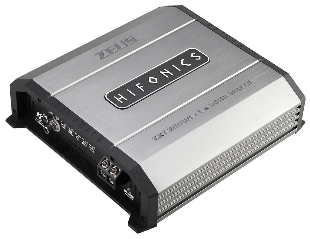 Hifonics ZXT3000/1, D, 1 kan., 3300 W, 3300 W, 0,07%, 3300 Zdjęcie produktu 
