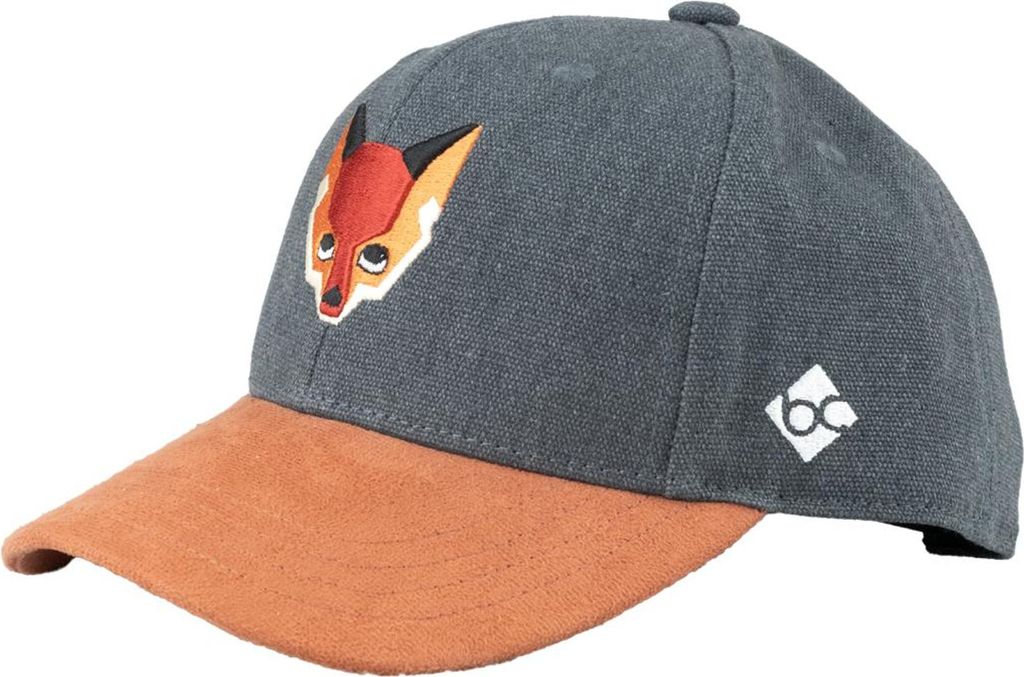 BAVARIAN CAPS Kids Snapback Cap Waldfuchs dunkelgrau