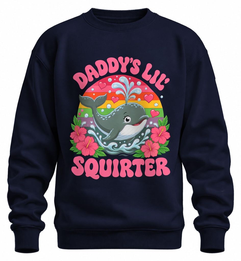 Bluza z kapturem "Daddy's Lil' Squirter Wal Baby Zdjęcie produktu 