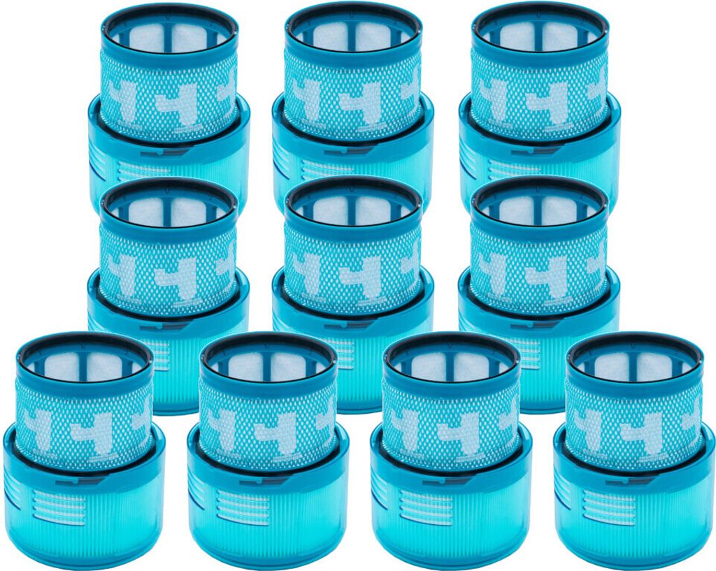10x Trade-Shop HEPA Vormotor-Filter Ersatzfilter kompatibel mit Dyson Gen5 Detect Serie, Ersatz für Dyson 972352-01 / Staubsauger-Zubehör