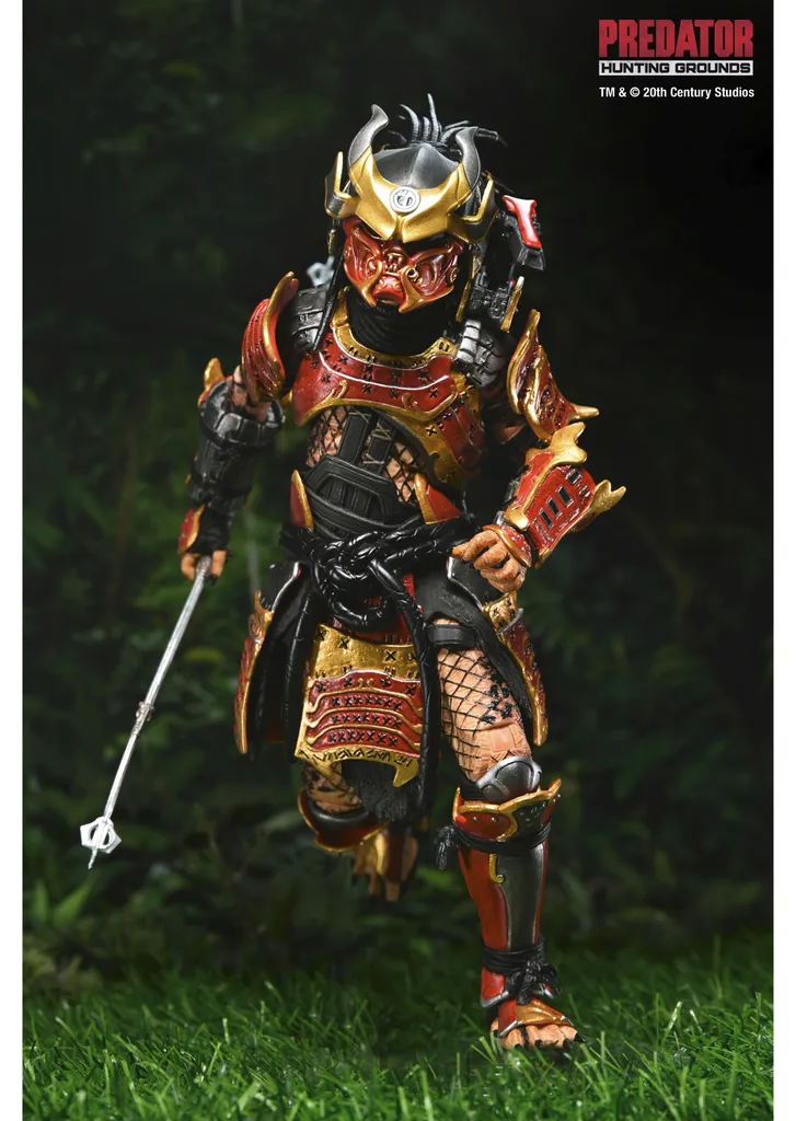 Figurine de collection Samouraï Predator Ultimate articulée de 17cm - 5