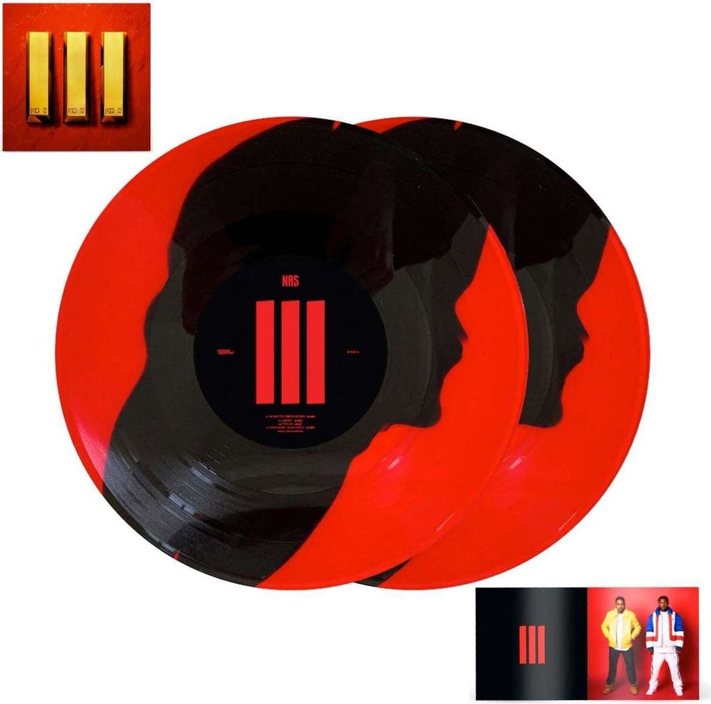 King's Disease III LP RED BLACK, Winyl