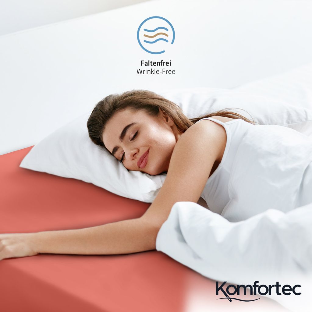 Komfortec Spannbettlaken 160x200 cm, Bettlaken Produktbild 2
