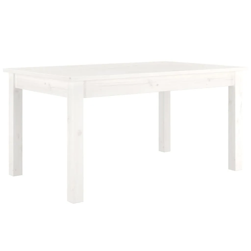 SYFAX™ Tavolino Bianco per Soggiorno 80x50 - Sicuro e Facile da Pulire