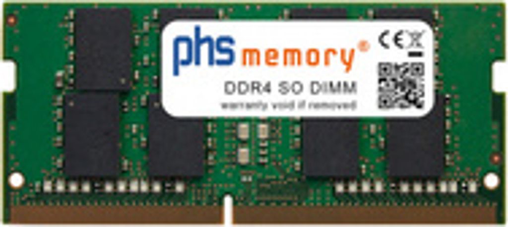 PHS-memory 8GB RAM Speicher für Toshiba Portege Z30-E-10V DDR4 SO DIMM 2400MHz (SP272212)