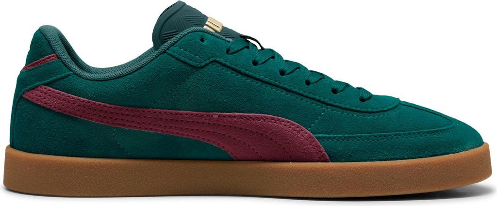 PUMA Puma Club II Era Suede GREEN TERRAIN-RUBY SHIMMER Produktbild 