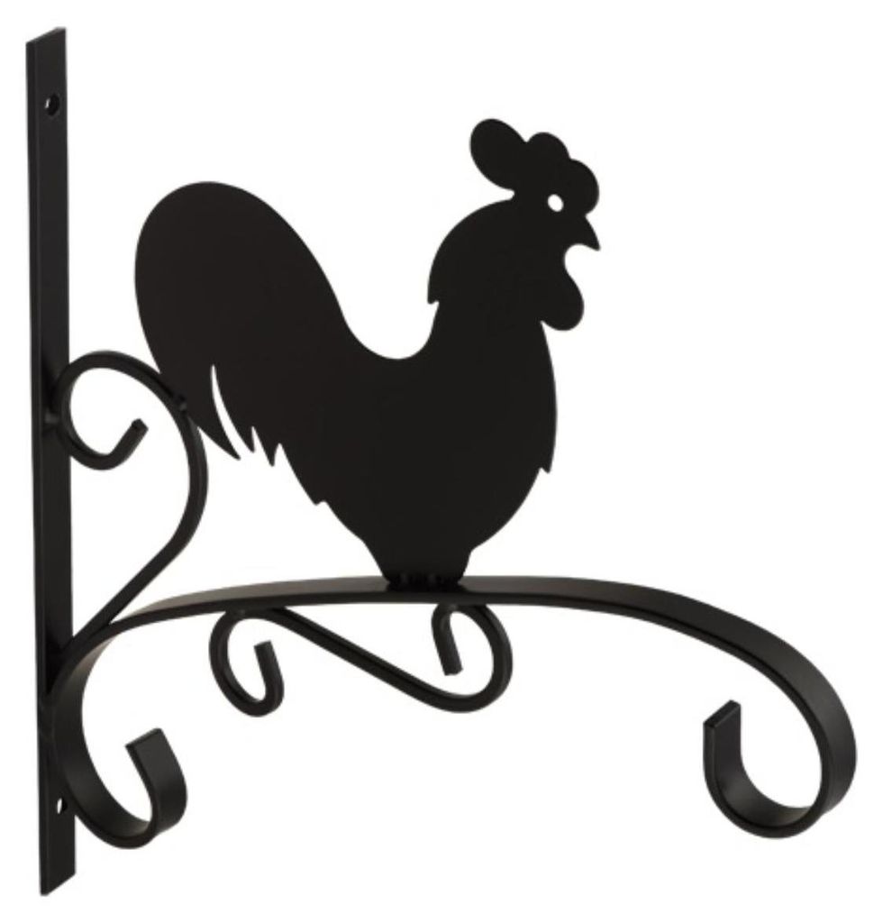 Blumenhalter Hahn 280x300mm Blumenhaken Wandhalter Windlichthalter