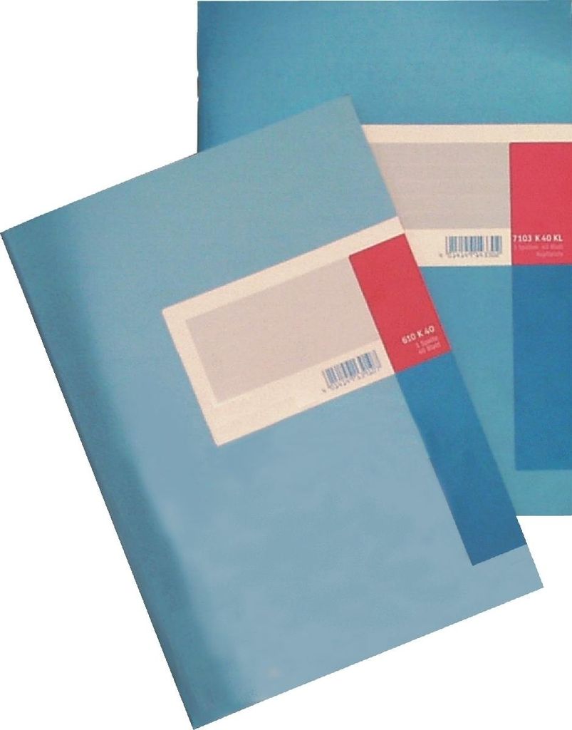 Spaltenbuch A4 Karton fester Kopf 1 Spalte 40 Blatt Packung mit 10 Stück