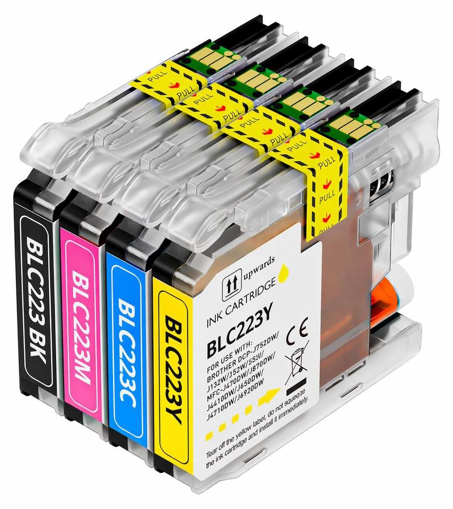 Boxstuff Tinte kompatibel mit Brother LC223 XL Multipack Schwarz und Farbe – passend für Brother DCP-J4120DW / DCP-J562DW / MFC-J4420DW / MFC-J4...