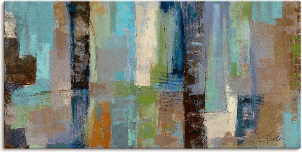 ARTland Leinwandbild Dachfenster Größe: 60x30 cm