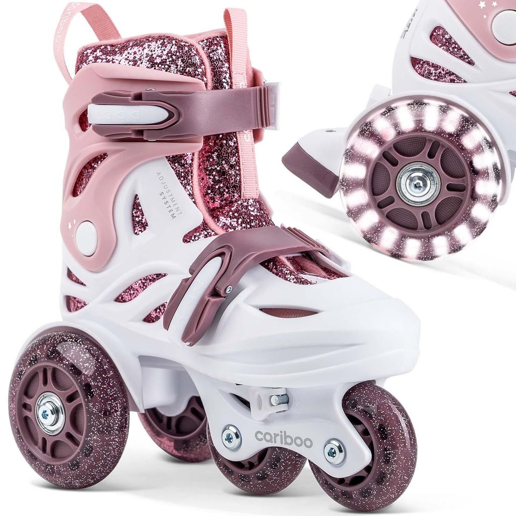 Pattini in linea per bambini Cariboo Ballerina con ruote a Immagine del prodotto  Immagine generata dall'IA