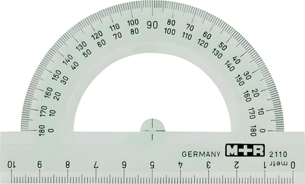 Möbius Ruppert Halbkreis-Winkelmesser Produktbild 