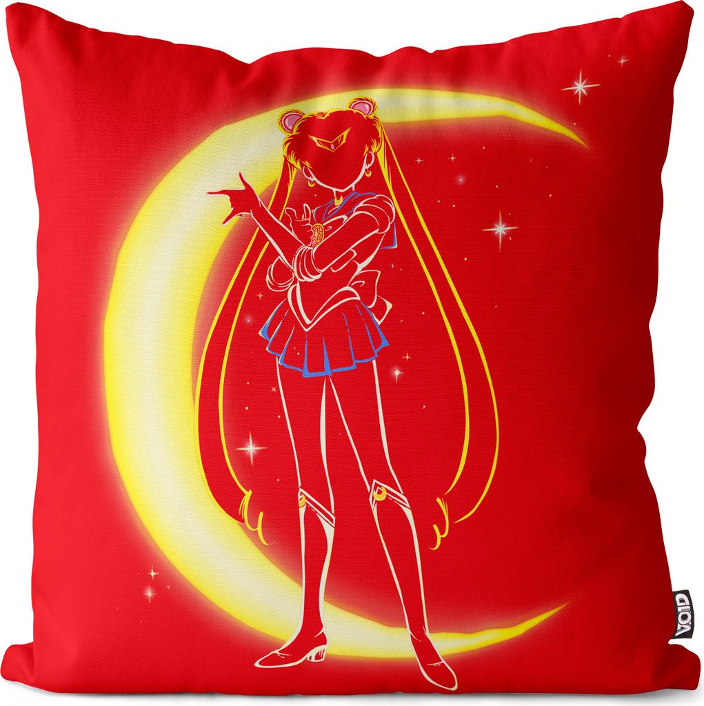VOID Bunny Mondsichel Kissenbezug Kissenhülle Polyester wasserfest Outdoor sailor mondstein luna manga moon anime