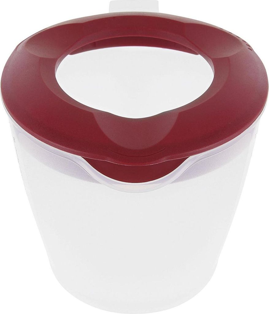 Westmark Rührbecher mit Deckel, Helena, 1,4 l, rot, Produktbild 