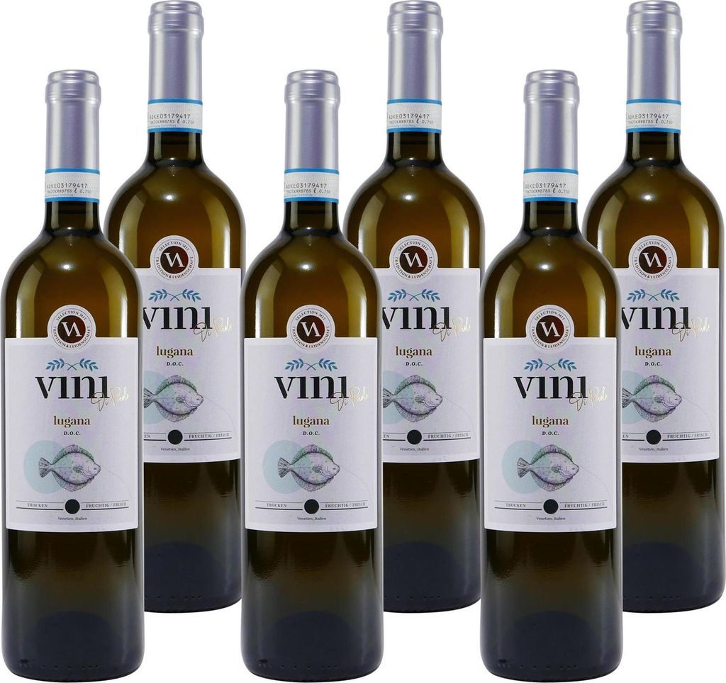 Vini di Paolo Lugana DOC -trocken- (6 x 0,75L) Produktbild 