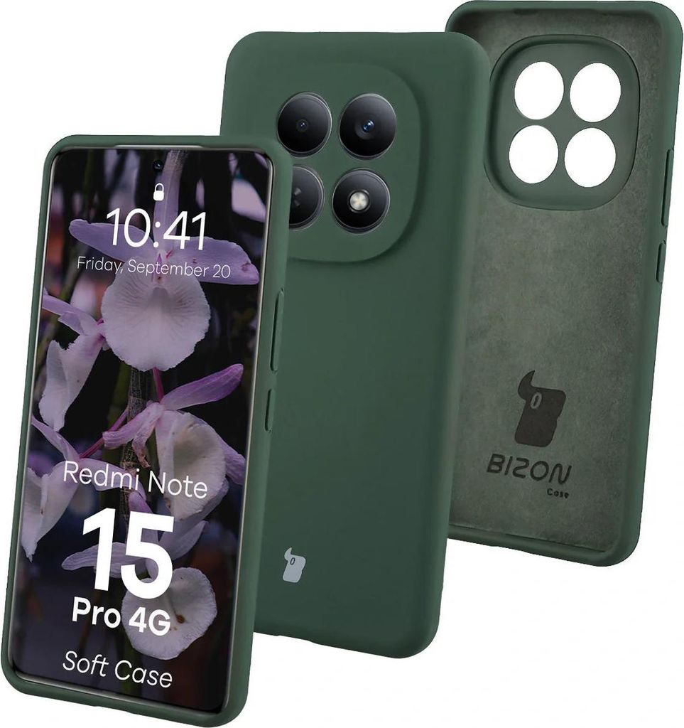 Silikon Handyhülle für Xiaomi Redmi Note 15 Pro 4G, Bizon Produktbild 