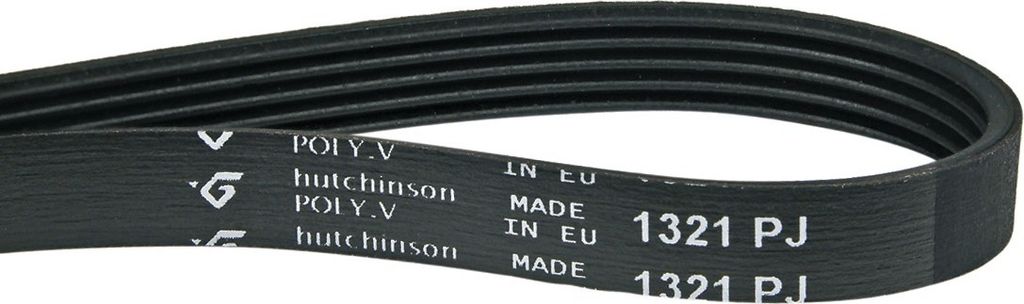 easyPART passend für 1321 PJ 5 Hutchinson SNC NEU Keilriemen 1321 PJ 5 Waschmaschine wie Bauknecht Philips Indesit C00104490