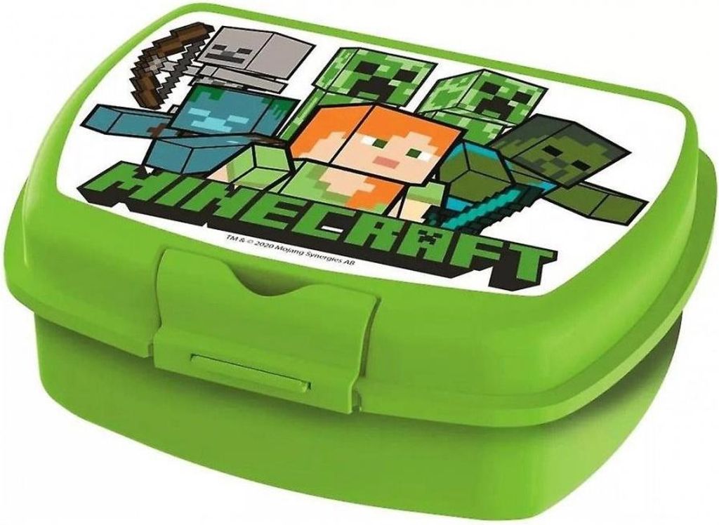 Stor BROTDOSE URBAN| MINECRAFT, Schwarz Produktbild 