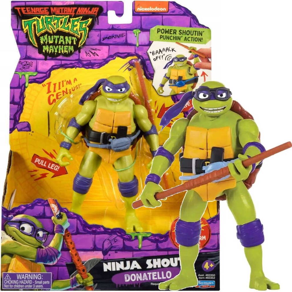 TMNT-Figur Ninja Shouts Donatello, 83352 Produktbild 