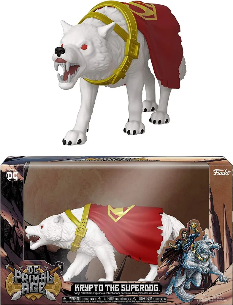 Figurine Krypto The Superdog DC Funko pour décoration de bureau geek