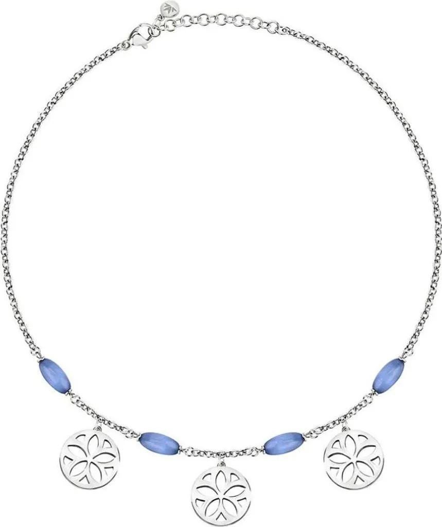 Collier acier Fiore SATE02 : un bijou qui ne noircit pas sur la peau