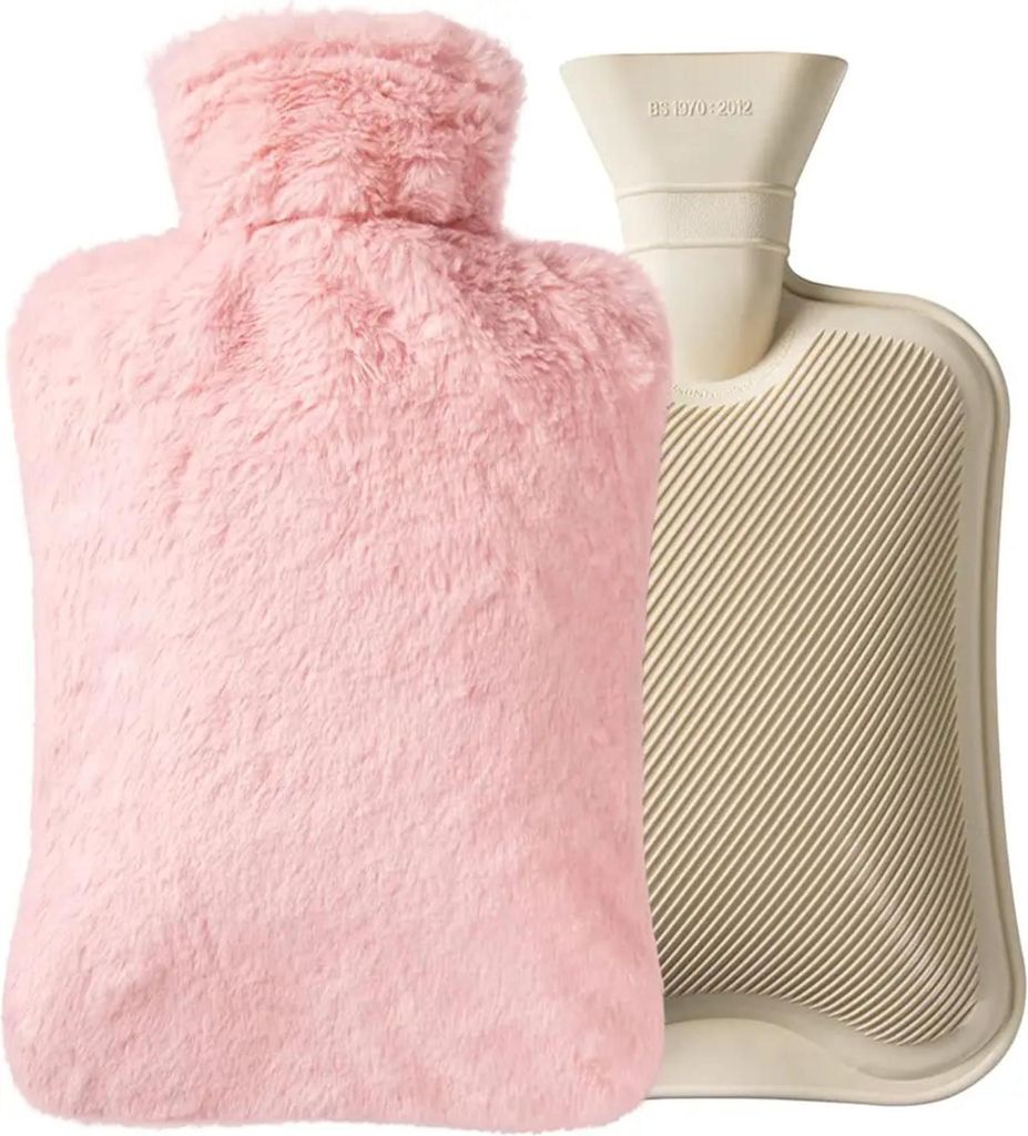 EWANTO Wärmflasche Bettflasche 1000 ml mit Bezug für Kinder Produktbild 