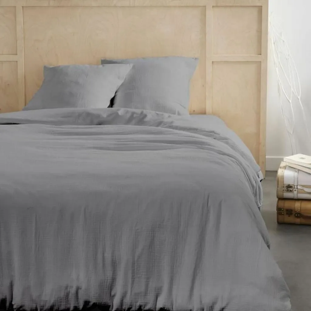 Housse de couette TODAY Dream Gris 57 fils coton doux 240x260 cm